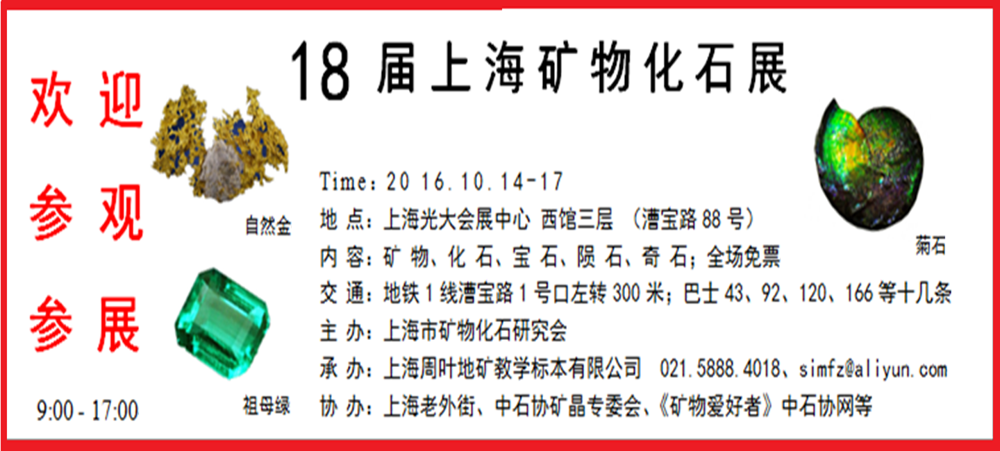 第18届上海矿物化石展